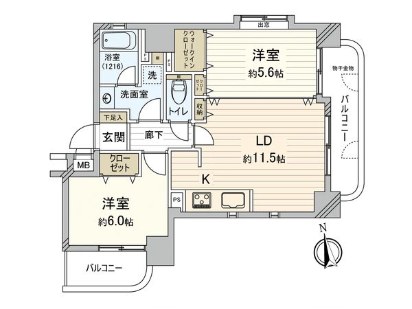 間取図(平面図)