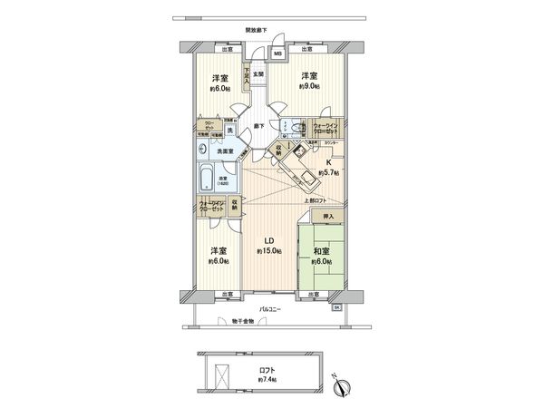 間取図(平面図)
