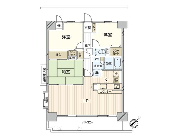 クレイドル東高須駅前 間取図(平面図) クレイドル東高須駅前 間取図(平面図)