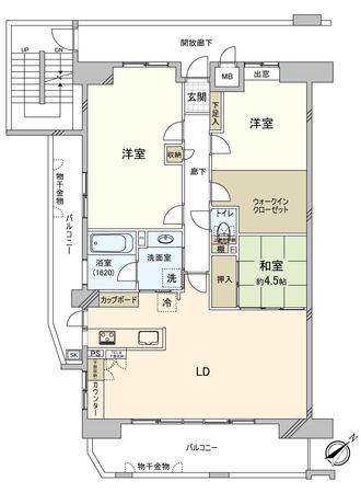 ヴェルディ横川駅前 間取図(平面図)