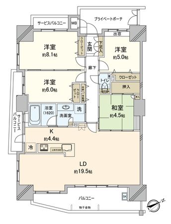 間取図(平面図)