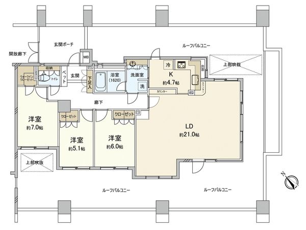 間取図(平面図)