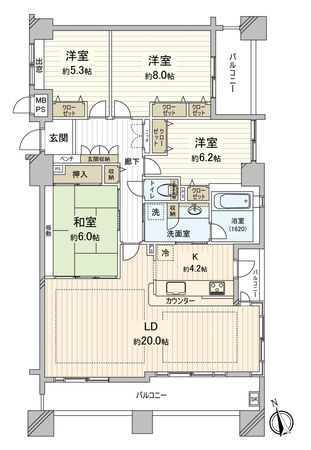 間取図(平面図)
