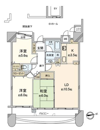 間取図(平面図)