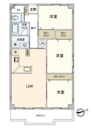 間取図(平面図)