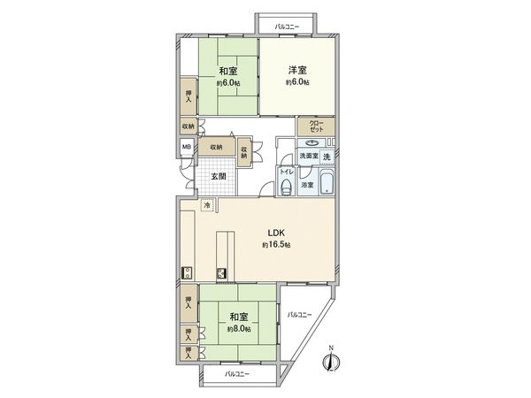 間取図(平面図)