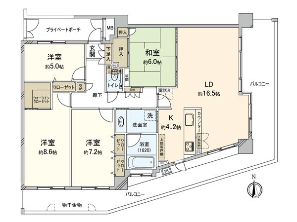 間取図(平面図)