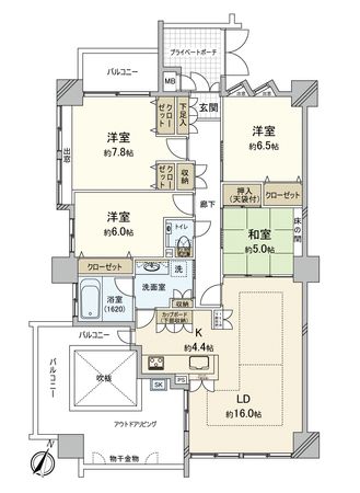 間取図(平面図)
