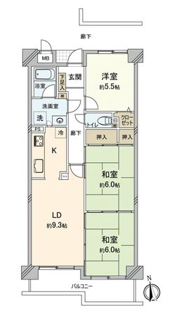 間取図(平面図)