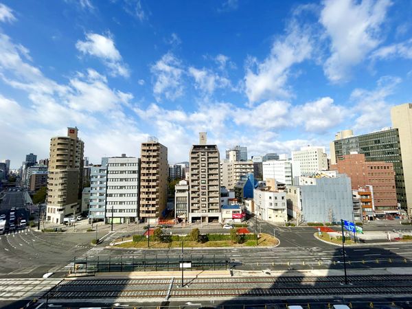 ウイング駅前大通り中央 眺望 ウイング駅前大通り中央 眺望