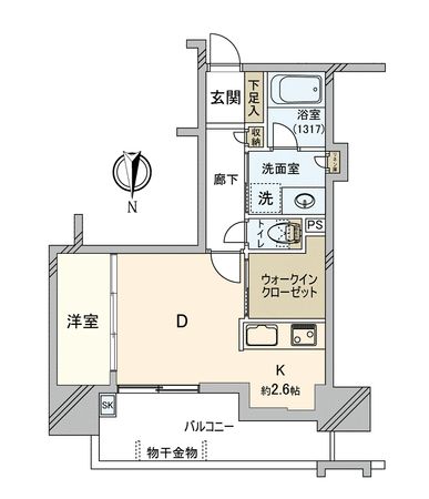 Theフローレンス横川駅前タワーレジデンス 間取図(平面図) 間取図(平面図)