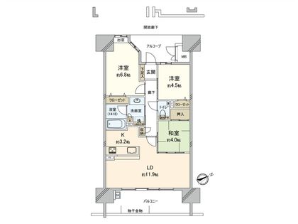 間取図(平面図)