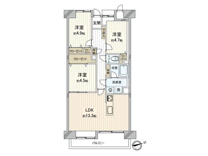 間取図(平面図)