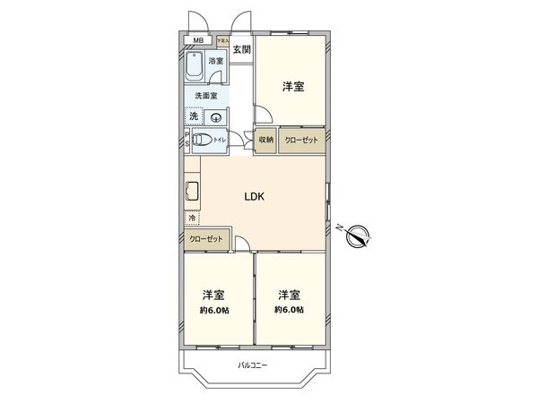 高須パーク・マンション 間取図(平面図) 高須パーク・マンション 間取図(平面図)
