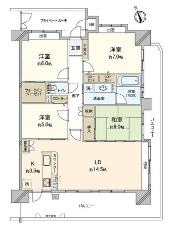 ヴェルディ長束リーヴァヴィスタ 間取図(平面図) ヴェルディ長束リーヴァヴィスタ 間取図(平面図)
