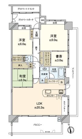 間取図(平面図)