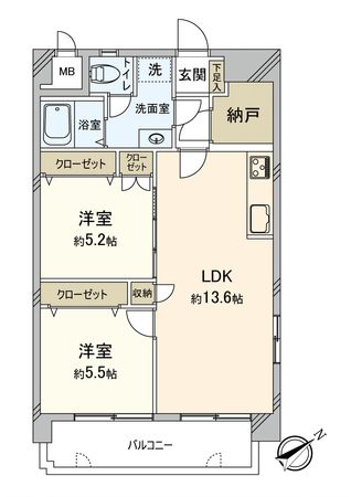 三滝コーポラス 間取図(平面図) 三滝コーポラス 間取図(平面図)