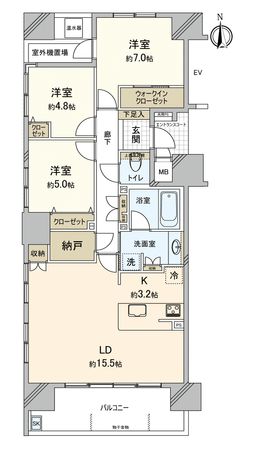 パークハウス広瀬北町アバンシス 間取図(平面図) パークハウス広瀬北町アバンシス 間取図(平面図)