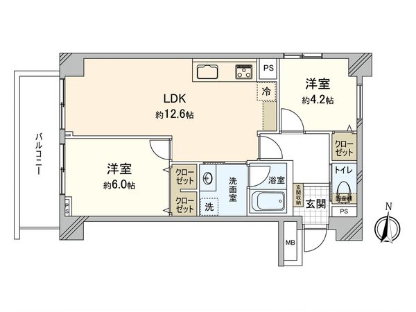 舟入町パークマンション 間取図(平面図) 舟入町パークマンション 間取図(平面図)