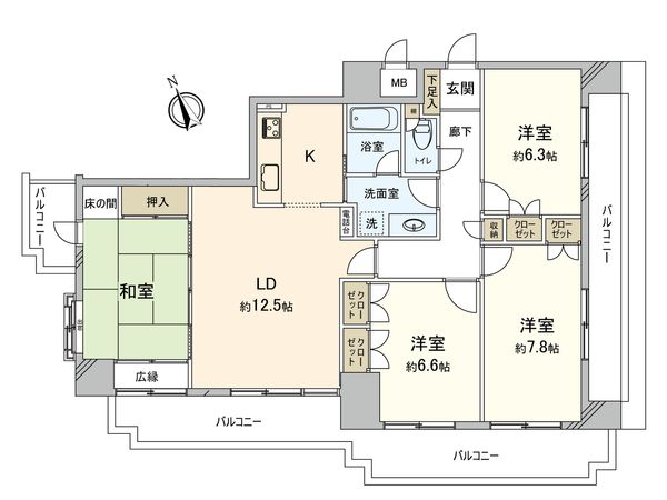 間取図(平面図)