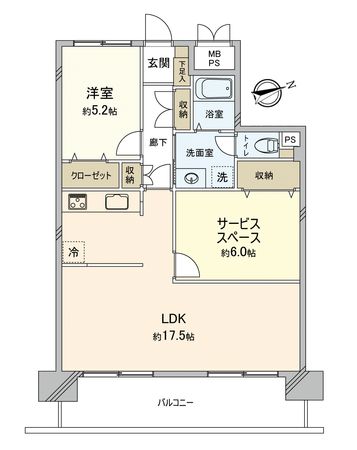 藤和シティコープ舟入 間取図(平面図) 藤和シティコープ舟入 間取図(平面図)