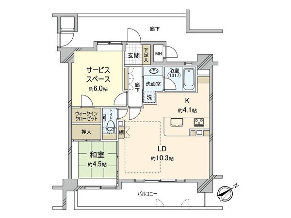 間取図(平面図)