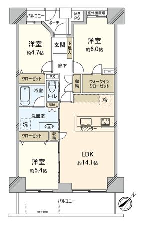 間取図(平面図)