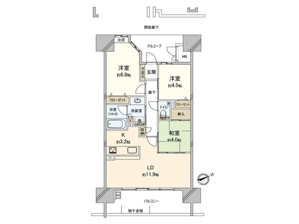 間取図(平面図)