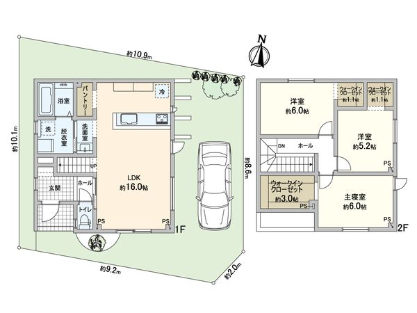 間取図(平面図)