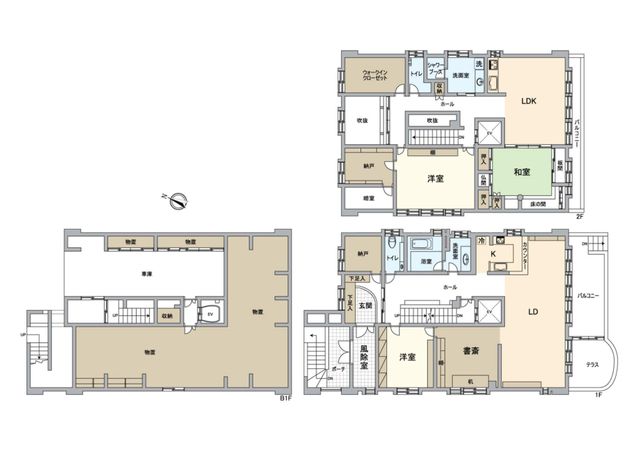 南10条西16丁目 戸建 間取図(平面図)