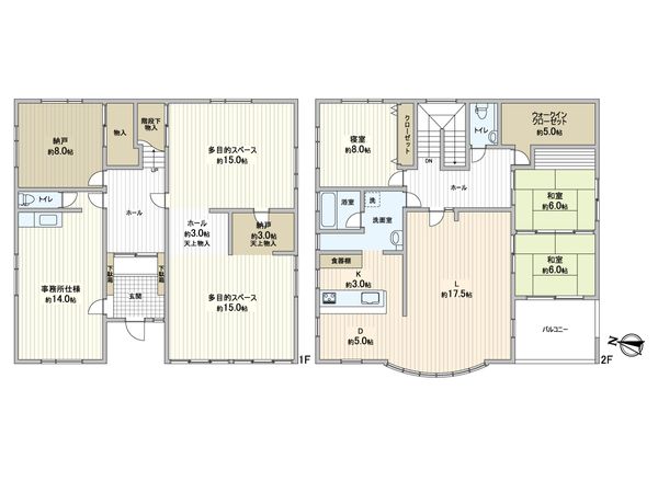 南26条西9丁目 戸建 間取図(平面図) 間取図(平面図)