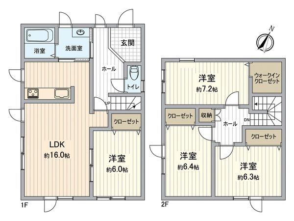 大曲末広1丁目 戸建 間取