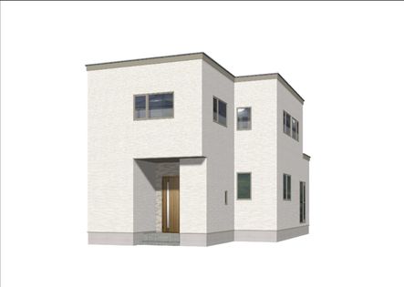 北20条西15丁目 戸建2号棟 外観パース図