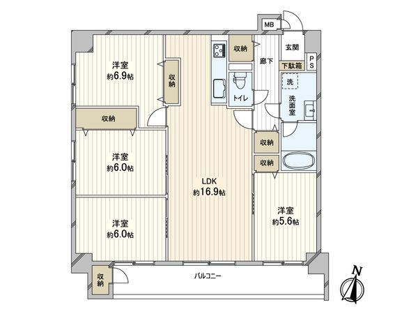 間取図(平面図)