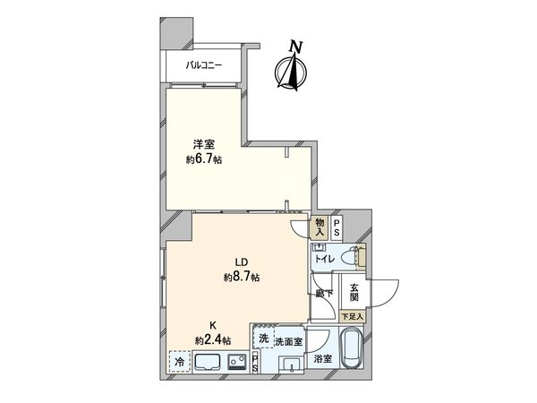 モンドミオ札幌近代美術館 間取図(平面図) モンドミオ札幌近代美術館 間取図(平面図)