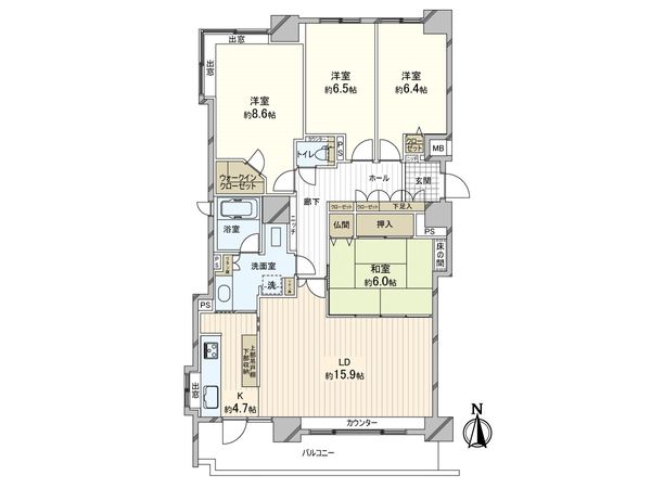 間取図(平面図)