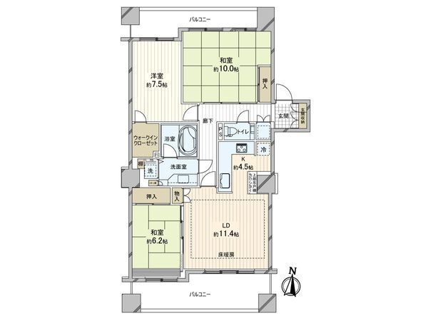 間取図(平面図)
