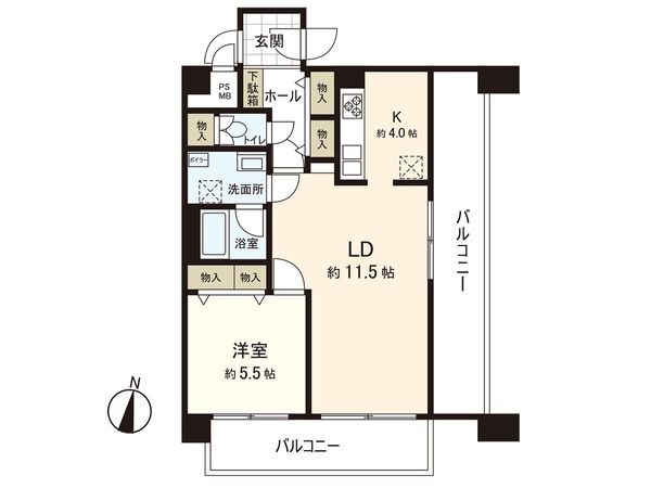 間取図(平面図)