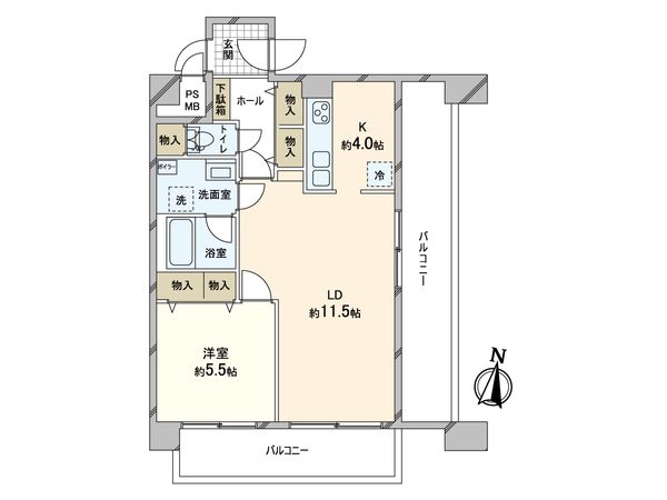 朝日プラザ山鼻Ⅱ 間取図(平面図) 朝日プラザ山鼻Ⅱ 間取図(平面図)