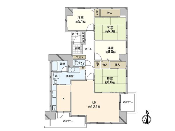間取図(平面図)