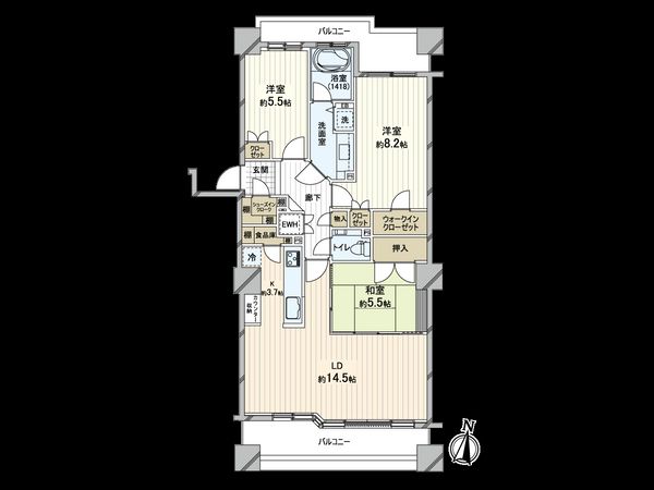間取図(平面図)