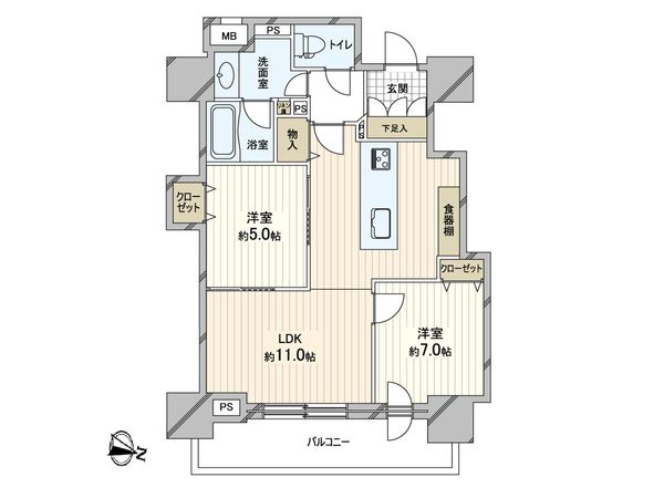 間取図(平面図)