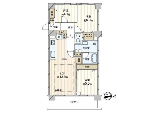 間取図(平面図)