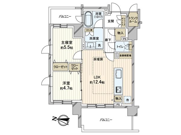 間取図(平面図)