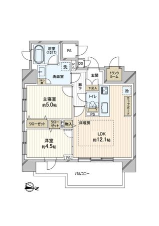 間取図(平面図)