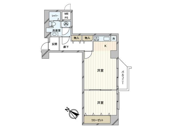 シャンボール中島公園 間取図(平面図)