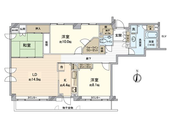 間取図(平面図)