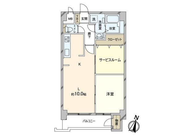 チュリス大通 間取図(平面図) チュリス大通 間取図(平面図)