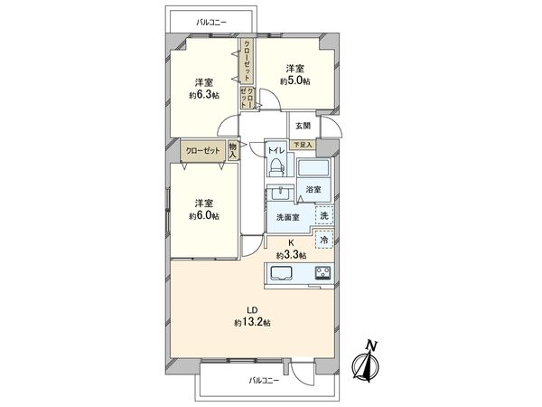 間取図(平面図)