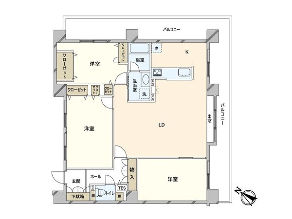 間取図(平面図)